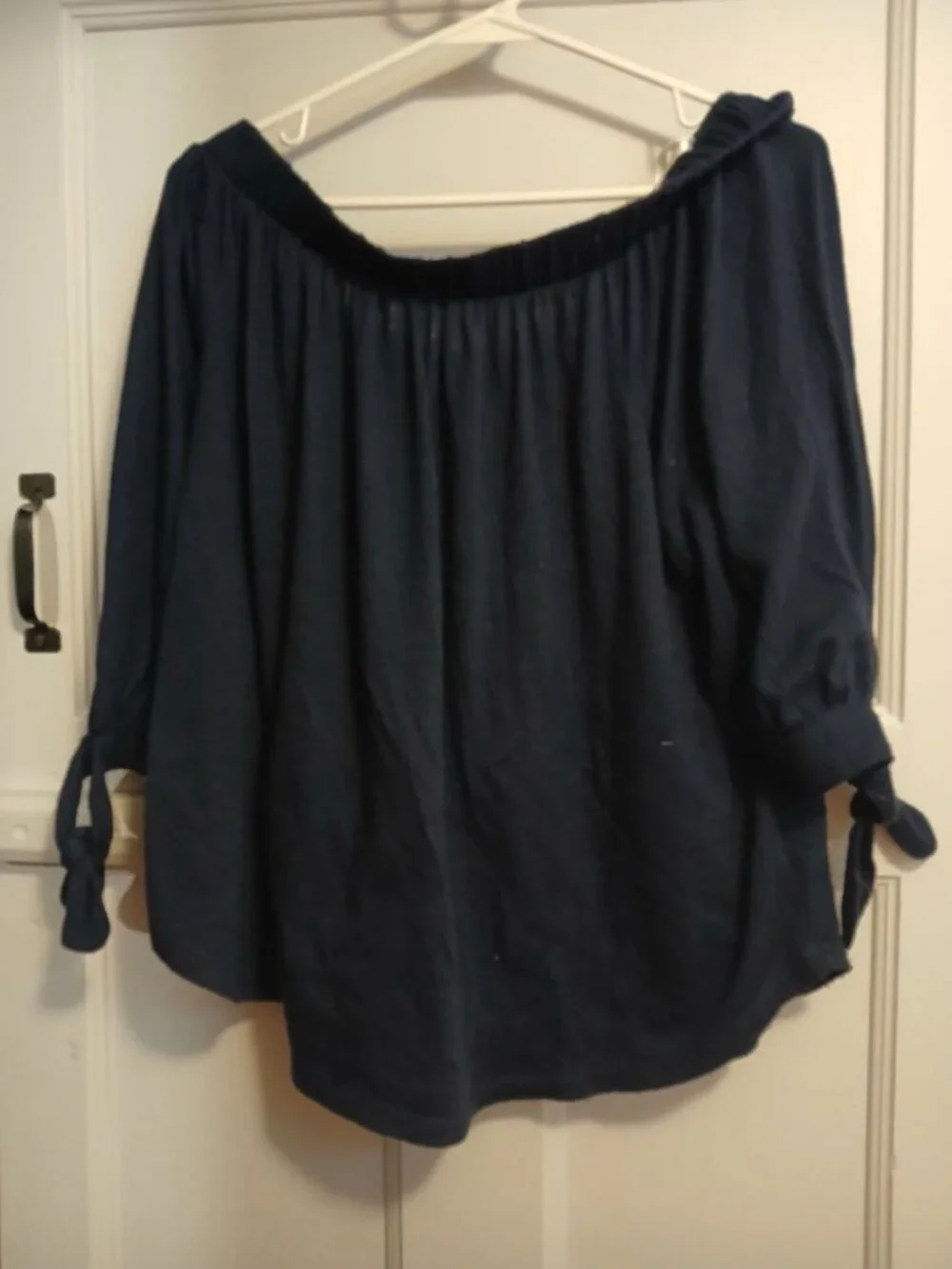 C Womens M Dark Blue Long Sleeve Shirt - Picture 1 of 1